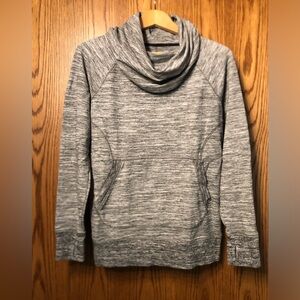 L.L. Bean | Cowl Neck Sweatshirt w/ Thumbholes, Grey, Small